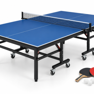 Blue Table Tennis Table with Accessories