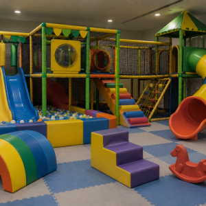 Colourful Indoor Soft Play Adventure