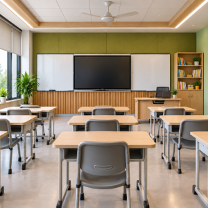 Modern Classroom Interior