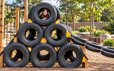 Tire Climbing Pyramid