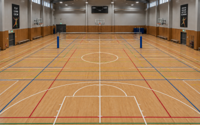Wooden Multipurpose Court